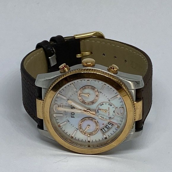 Fossil Perfect Boyfriend ES4135 Women's Leather An - Picture 7 of 12